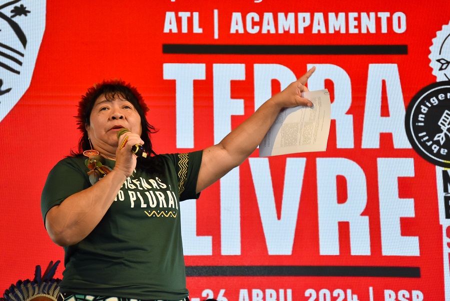 Funai reafirma posicionamento contra o Marco Temporal em debate no Acampamento Terra Livre - Foto José Rui Gavião (4).jpg
