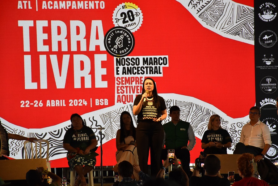 Funai reafirma posicionamento contra o Marco Temporal em debate no Acampamento Terra Livre - Foto José Rui Gavião (5).jpg