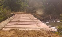 Governo Federal refaz ponte de acesso à aldeia da Terra Indígena Karipuna