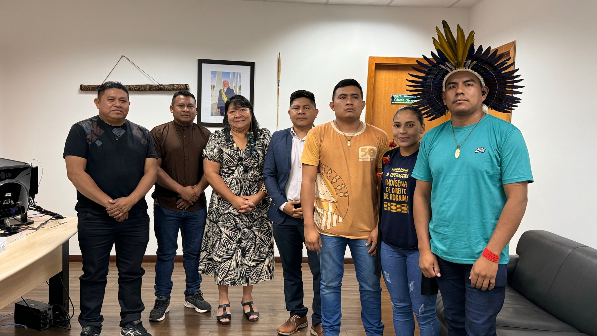 Reunião com lideranças indígenas de Roraima - Foto Divullgação (3).JPG