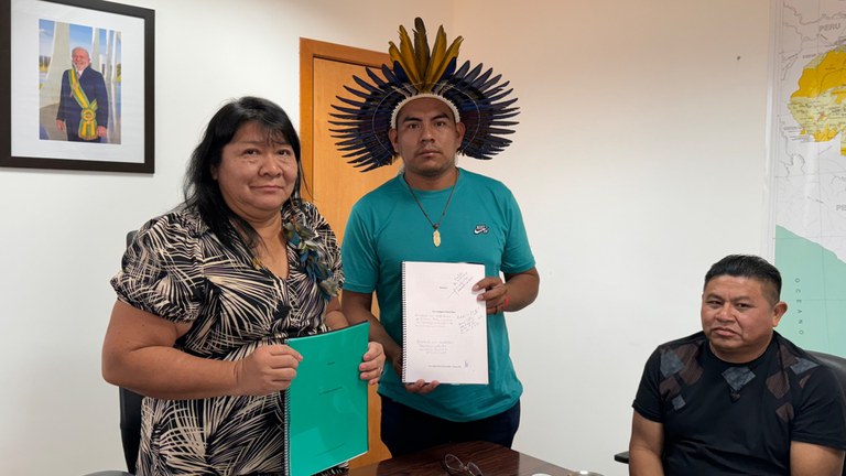 Reunião com lideranças indígenas de Roraima - Foto Divullgação (5).JPG