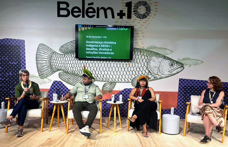 18.11.2025 - COP 30 - Governança Climática indigena e REDD+ desafios @ Elvio Pankararu_FUNAI (1).jpg