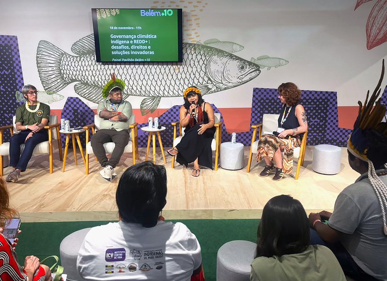 18.11.2025 - COP 30 - Governança Climática indigena e REDD+ desafios @ Elvio Pankararu_FUNAI (5).jpg