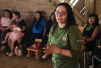 Em visita à TI M’Biguaçu (SC), Funai reforça que política indigenista é dever da União, estados, DF e municípios