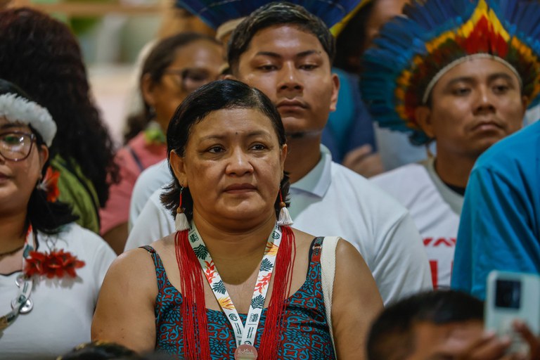 3 - 18.11.2025 - COP30 - Atos da FUNAI - Territórios Vivos estratégias às mudanças climáticas @ Mayra Wapichana_Funai-9.jpg