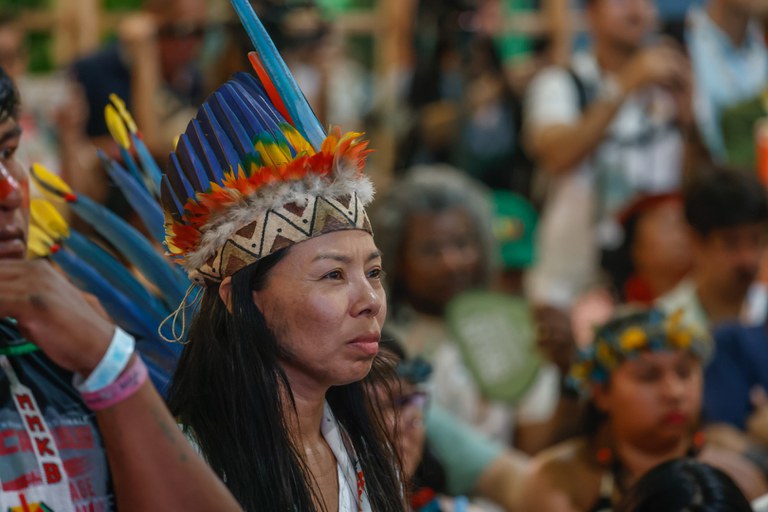 7 - 18.11.2025 - COP30 - Atos da FUNAI - Territórios Vivos estratégias às mudanças climáticas @ Mayra Wapichana_Funai-13.jpg