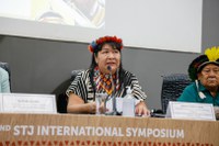 Funai defende direitos indígenas e aponta avanços e desafios da política indigenista, em simpósio no STJ