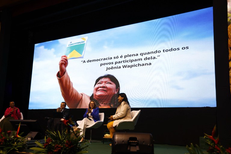 17.09.25 - Participação Joenia no Fórum Verdemocracia em Belém_foto_Mayra Wapichana (7).JPG