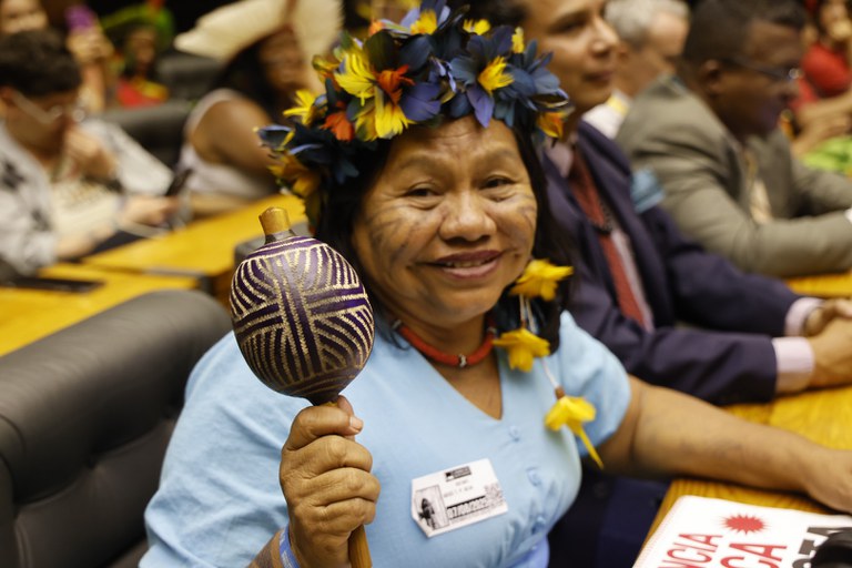 07.08.25 - Sessão Solene na Câmara - IV Marcha de Mulheres Indígenas - Foto Mayra Wapichana  (6).JPG