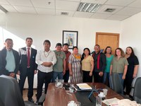 Funai e Apiam discutem estratégias de cooperação para proteger terras indígenas do Amazonas