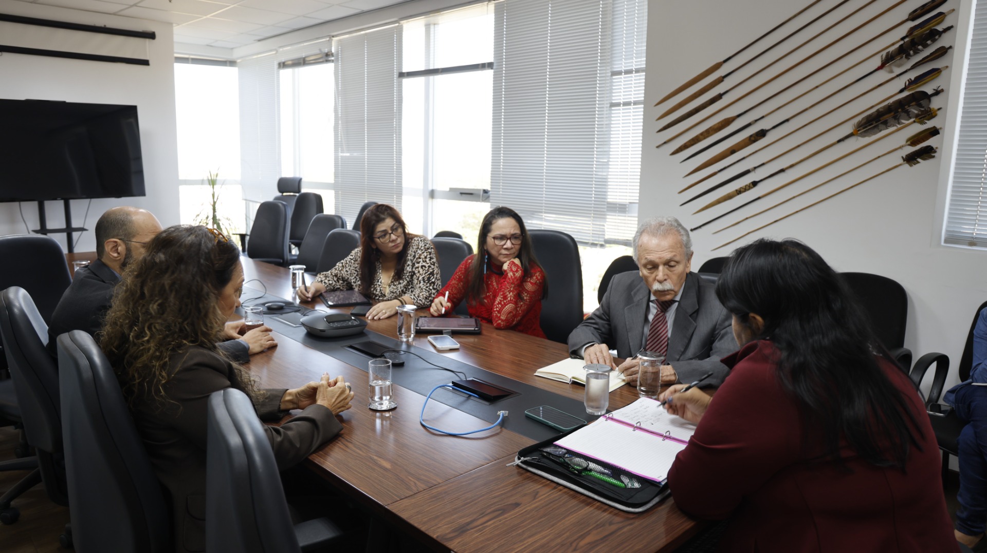 20.05.2025 - Reunião com o presidente do CNPq, Ricardo Galvão - Foto Mayra Wapichana (2).JPG