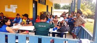 Funai promove formação sobre manejo sustentável do pirarucu em comunidades indígenas do Amazonas