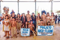 Funai reafirma proteção dos direitos indígenas em ação de justiça itinerante realizada em comunidade indígena de Roraima