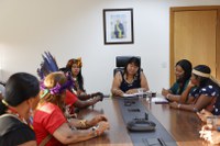 Funai recebe delegações indígenas durante 1ª Conferência e IV Marcha Nacional de Mulheres, em Brasília
