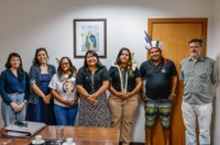Funai recebe lideranças da Terra Indígena Cachimbo (BA) e reforça compromisso com direitos territoriais dos povos indígenas