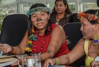 Funai recebe lideranças indígenas do Pará para tratar de demandas institucionais