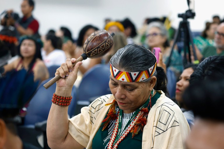COP30 - Abertura do VIII Encontro Nacional de Educação Escolar @ Mayra Wapichana_FUNAI (11).JPG