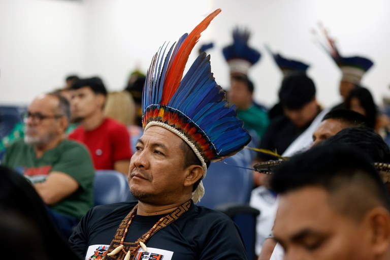 COP30 - Abertura do VIII Encontro Nacional de Educação Escolar @ Mayra Wapichana_FUNAI (12).JPG