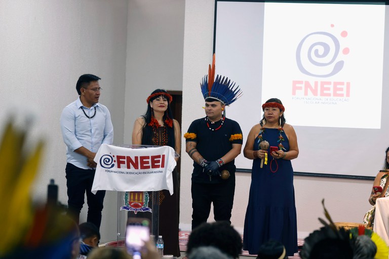 COP30 - Abertura do VIII Encontro Nacional de Educação Escolar @ Mayra Wapichana_FUNAI (28).JPG