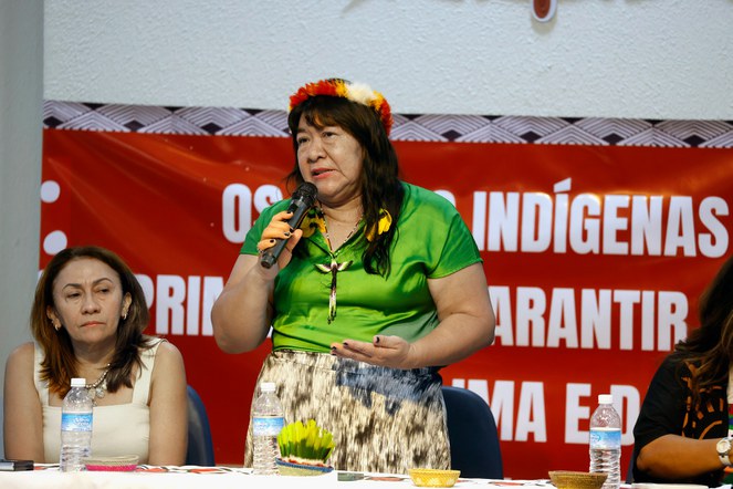COP30 - Abertura do VIII Encontro Nacional de Educação Escolar @ Mayra Wapichana_FUNAI (9).JPG