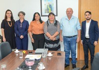 Funai reforça abertura ao diálogo em reunião com o senador Confúcio Moura para tratar sobre regularização fundiária