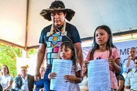Governo Federal assina acordo para aquisição de terras que serão destinadas às comunidades Avá-Guarani do Oeste do Paraná