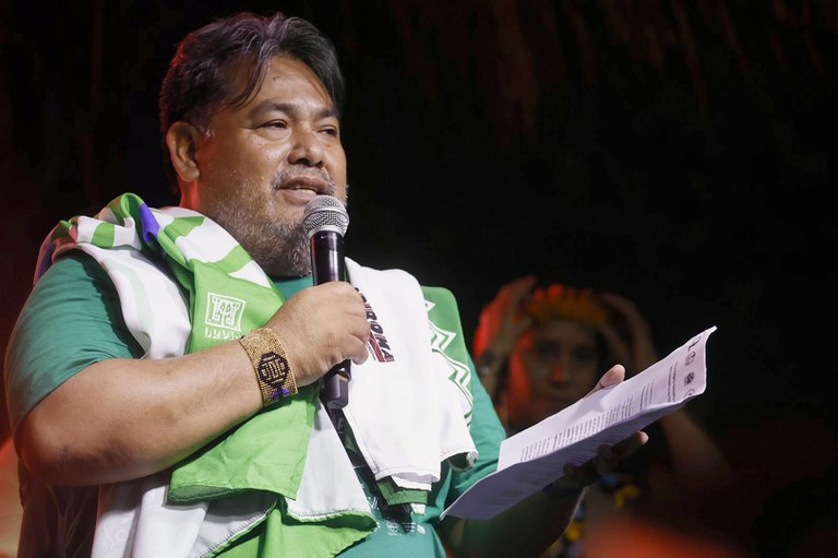 11.11.2025 -  Cerimônia de abertura da Aldeia COP  Mayra Wapichana_FUNAI (4).JPG