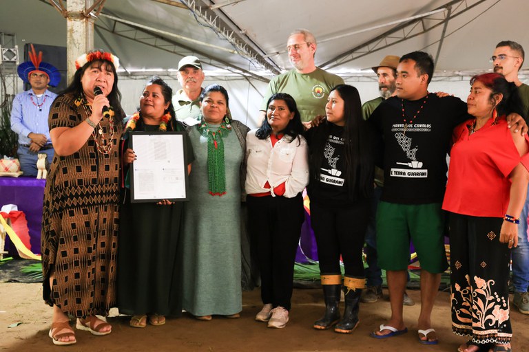Comemoração da homologação da TI Morro dos Cavalos - Foto Mário Vilela Ascom Funai  (17).jpg