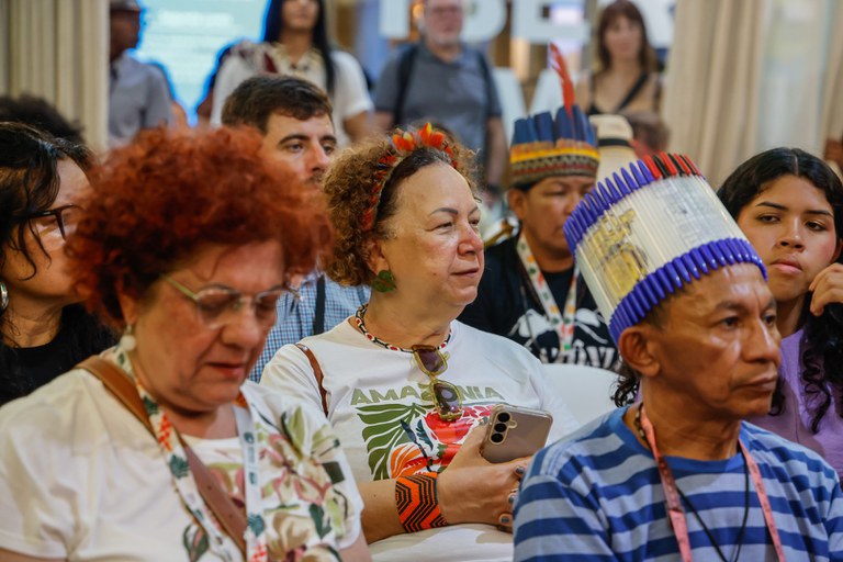 FOTO 2 - 17.11.2025 - COP30 - COIAB Avanços e Desafios Território Indígena @ Mayra Wapichana_FUNAI-13.jpg