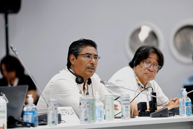 11.11.2025 - COP30 - Reunião na Sala de Negociações @ Mayra Wapichana_FUNAI (14).JPG