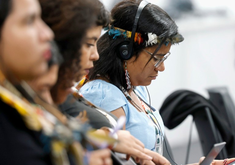 11.11.2025 - COP30 - Reunião na Sala de Negociações @ Mayra Wapichana_FUNAI (15).JPG