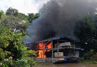 Ação conjunta do Ibama, Funai e PF neutraliza garimpo ilegal no rio Jandiatuba, no AM