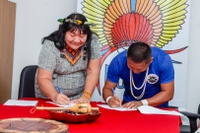 Assinatura de acordo de cooperação entre Funai e Univaja fortalece gestão territorial indígena