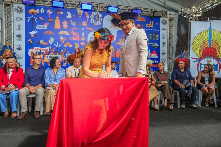 10.04.2026 - Posse de Lucia Alberta Baré, Presidenta da FUNAI @ Mário Vilela_FUNAI-41.jpg