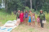 Em Mato Grosso, Funai realiza mutirão de entrega de sementes de milho ao povo Kawaiweté para fortalecer segurança alimentar e práticas tradicionais