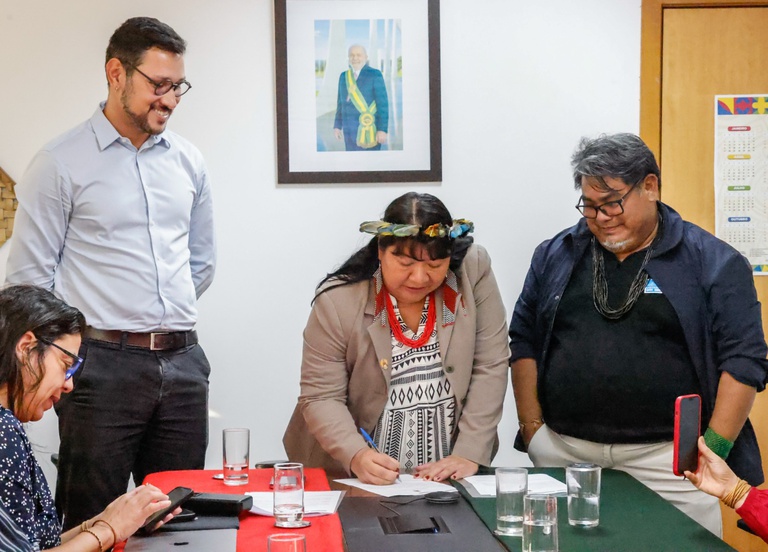 25.03.2026 - Cerimonia de Assinatura de RCID @ Mayra Wapichana_FUNAI-38.JPG