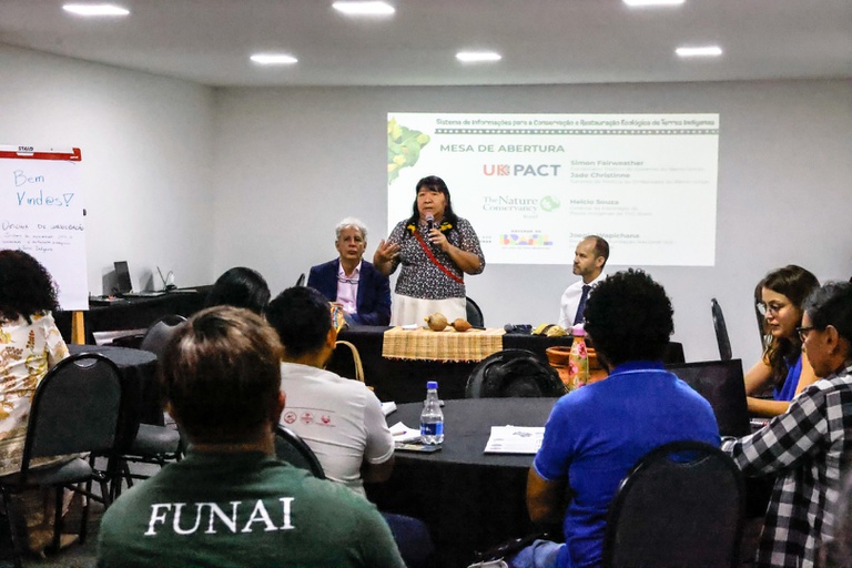 18.03.2026 - Sistema de Informação - Consevação e restauração ecologica em TI @ Mayra Wapichana_FUNAI-10.JPG