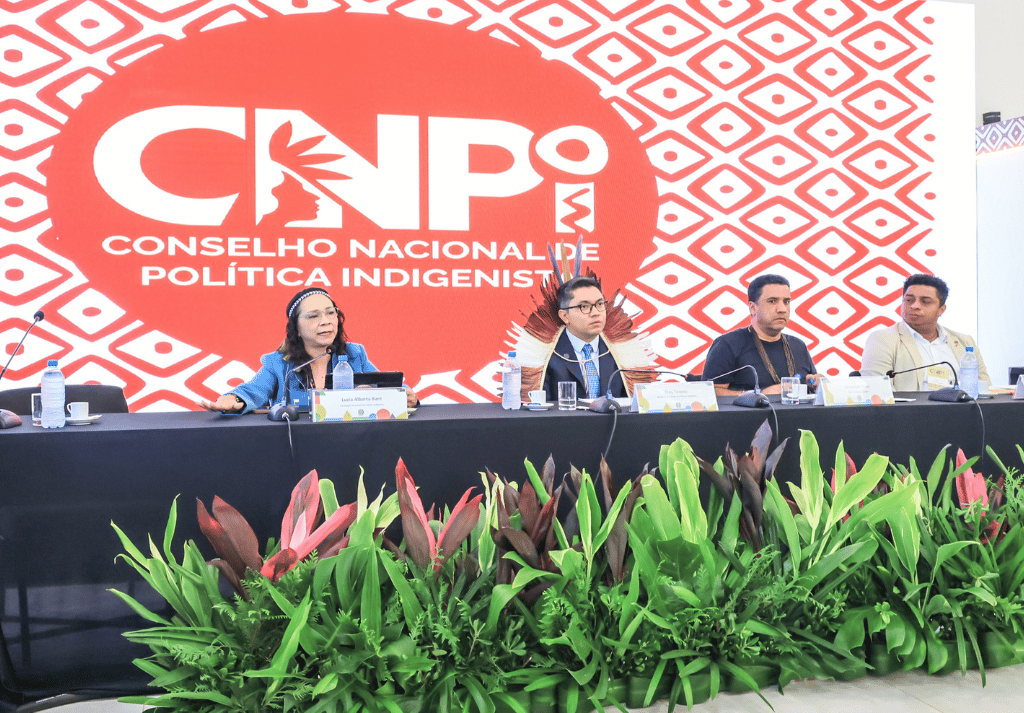 Mesa de abertura do CNPI
