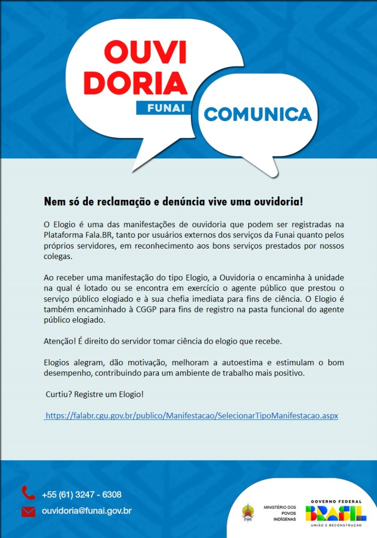 Ouvidoria Comunica - Elogio