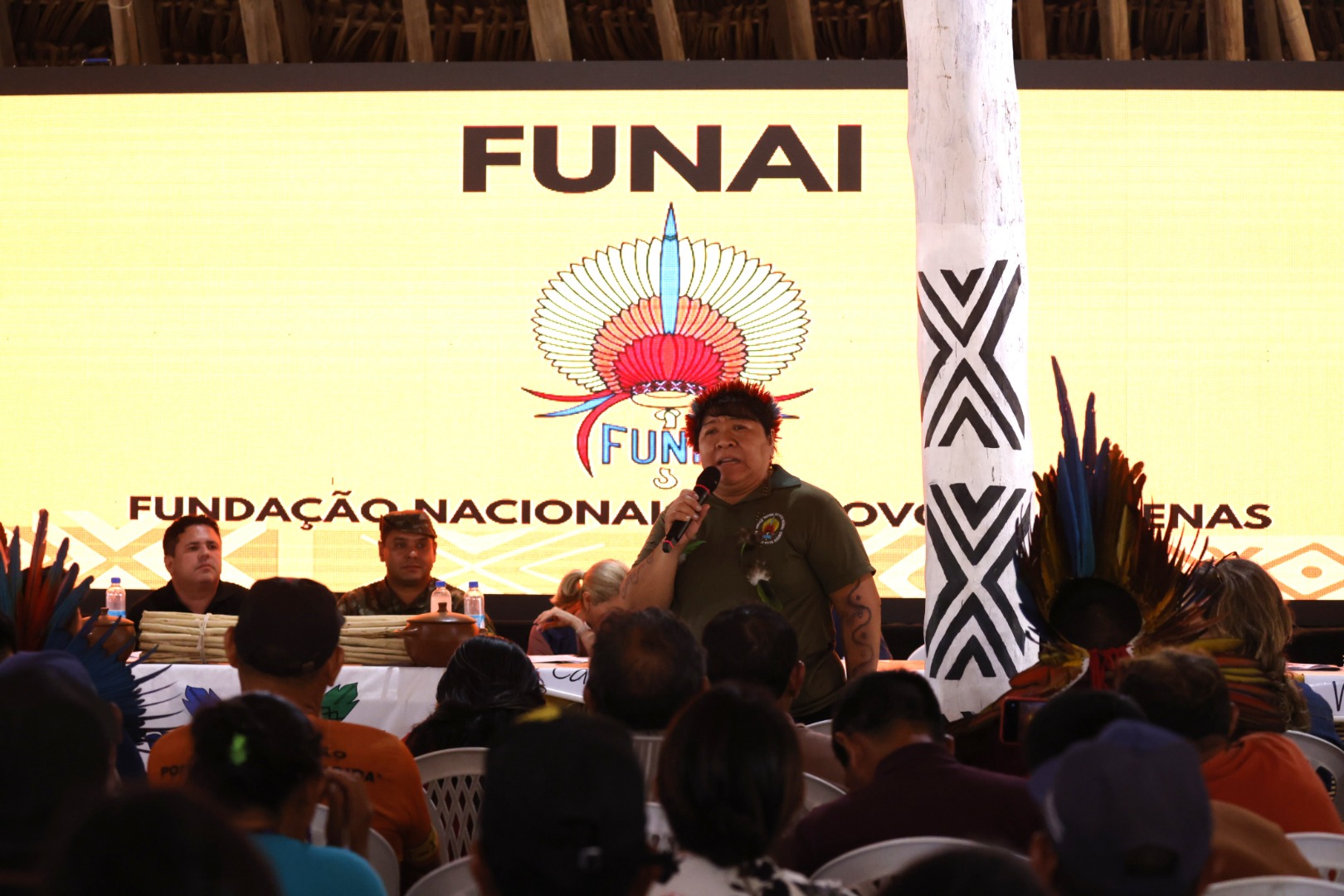 Funai enfatiza diálogo institucional e reconstrução da política indigenista durante a Assembleia Geral dos Povos Indígenas de Roraima