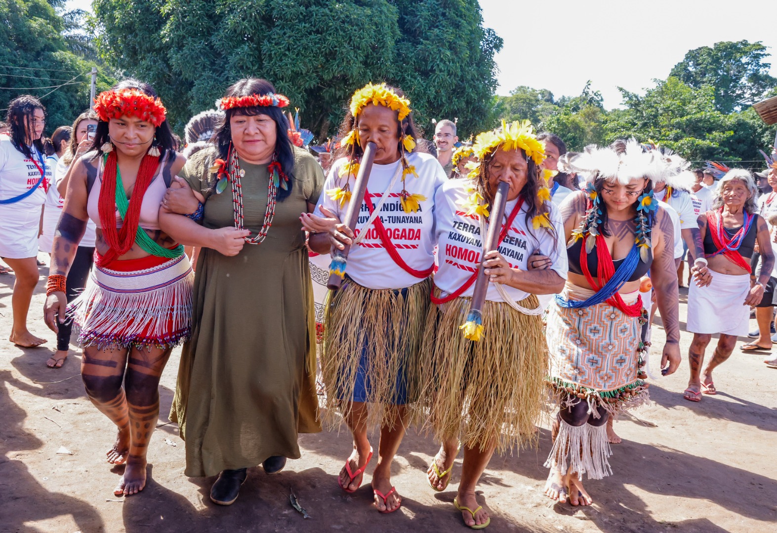Funai participa da comemoração histórica de homologação da TI Kaxuayana-Tunayana