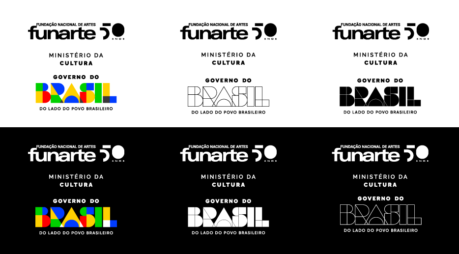 Bloco de marcas vertical