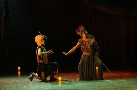 Celebração do Dia Mundial do Teatro 2025 - 'Deception Of The Demon - Thai Theatre Association - Tailândia. Foto ITI Brasil - Divulgação