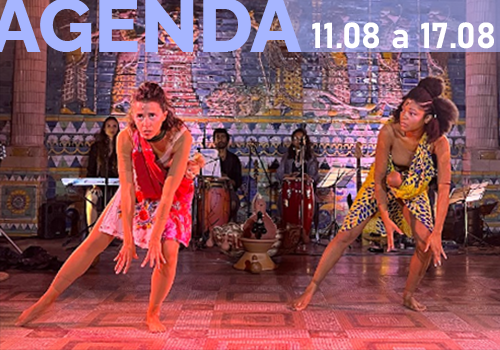 Agenda Artística 11/08 a 17/08