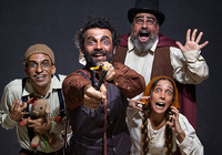 “Os Mendigos e o Pato do Imperador” no Teatro Glauce Rocha