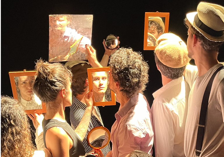 “Monólogo a dois” - foto: Cláudio Dias