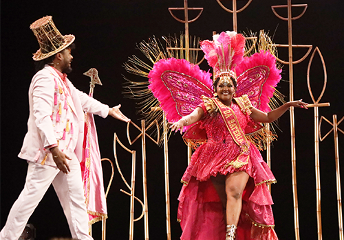 Espetáculo "Aída, a Rainha da Bateria"