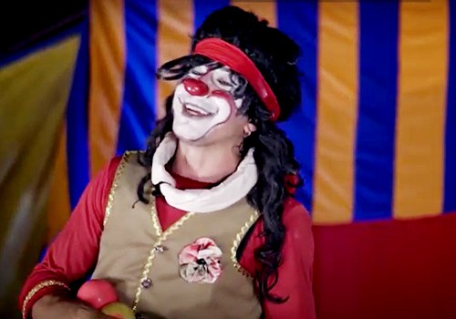 Kadulino, 'O palhaço Corda Bamba', contemplado com o Prêmio Respirarte - Categoria Circo - 2020. Foto editada - CCOM Funarte_30062022