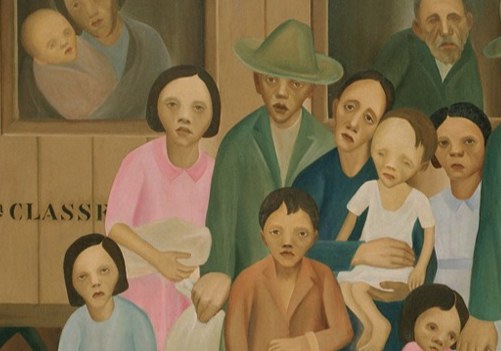 Tarsila do Amaral - Segunda Classe (1933). Edição CCOM - Funarte. Fonte: site m.leiaja.com