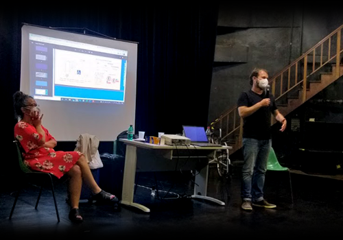 Carla Mauch e Luis Mauch, professores do curso e fundadores da Mais Diferenças